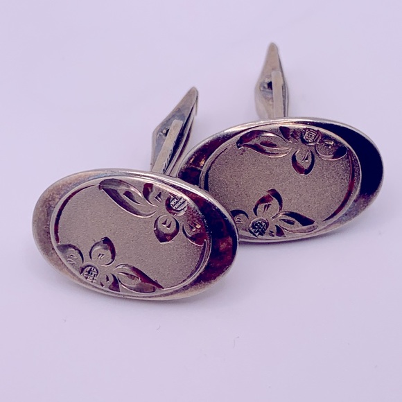 💝 Vintage SMIBO Sterling Silver Cufflinks - Picture 5 of 5